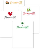 Queen Bee Personalized Note Pads - Four Seasons (NP-FSA)